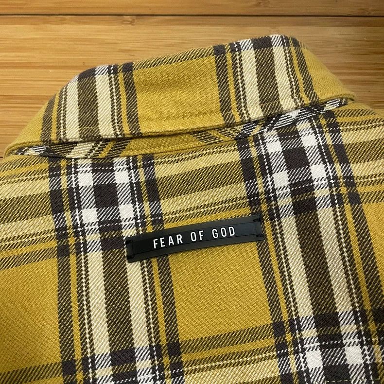 Fear of God Fear of God 6th FOG Plaid Cotton Coat Size US L / EU 52-54 / 3 - 4 Thumbnail