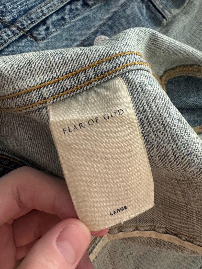 Fear of God Fear of God 5th Jay-Z Denim Vest L Size US L / EU 52-54 / 3 - 4 Thumbnail