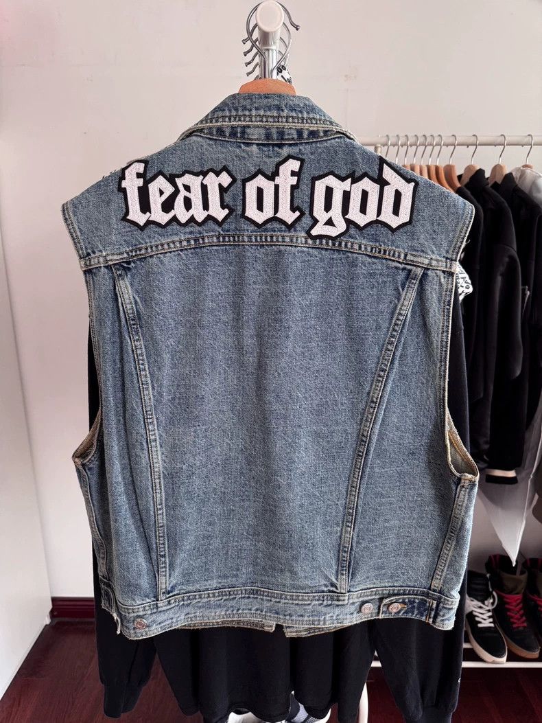 Fear of God Fear of God 5th Jay-Z Denim Vest L Size US L / EU 52-54 / 3 - 2 Thumbnail