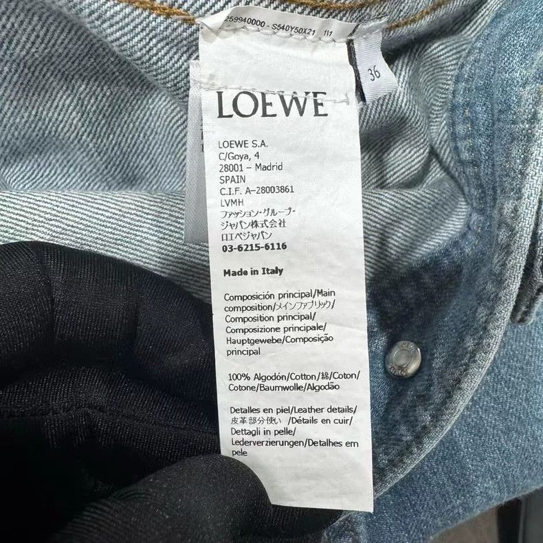 Loewe Loewe Denim Jacket Size 36 Size US M / EU 48-50 / 2 - 3 Thumbnail