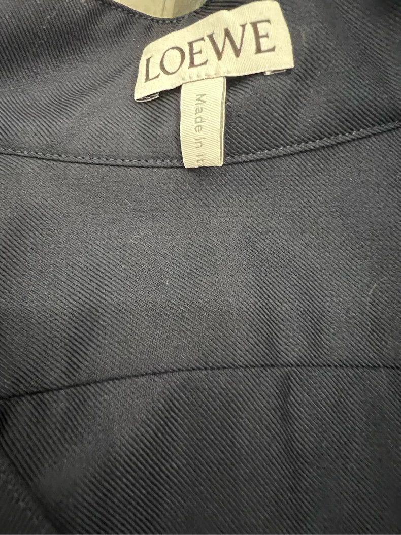 Loewe Loewe Navy Black Shirt Dress 36 Size US 36 / EU 52 - 4 Thumbnail