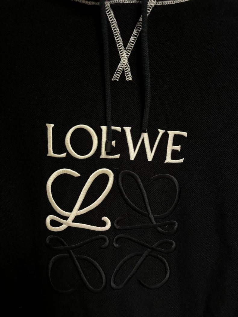 Loewe LOEWE Contrast Stitch Hoodie Size US M / EU 48-50 / 2 - 5 Thumbnail
