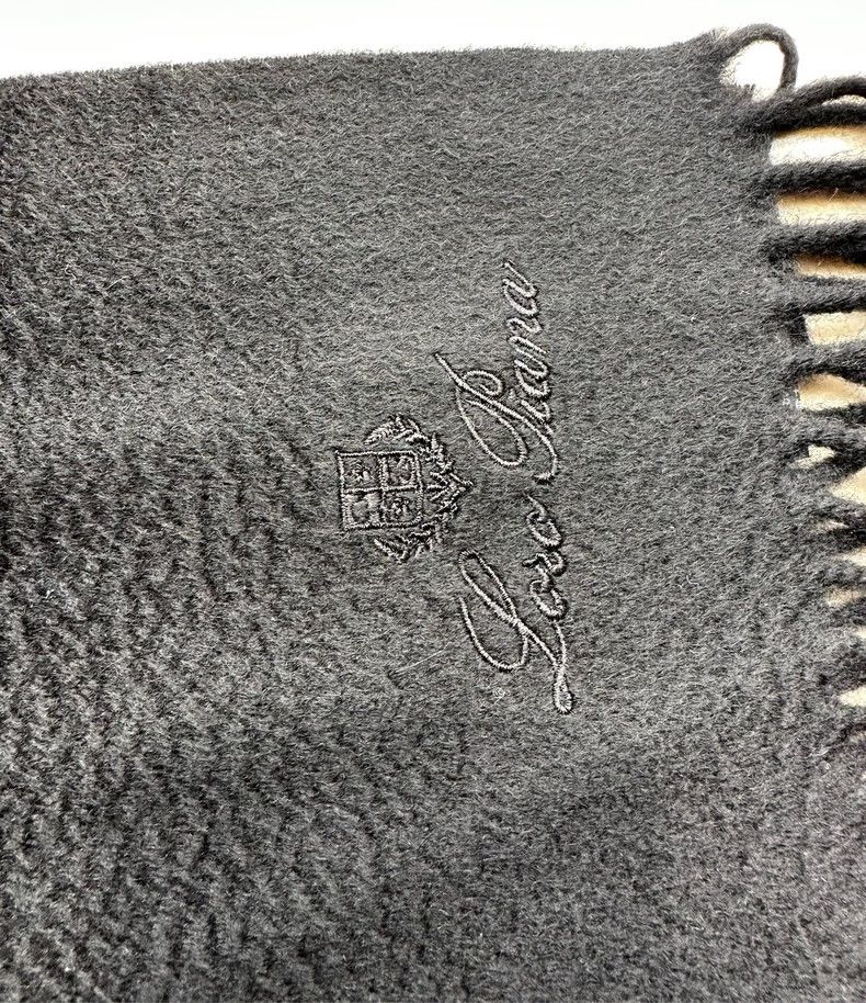 Loro Piana Loro Piana Black Cashmere Scarf Size ONE SIZE - 8 Thumbnail