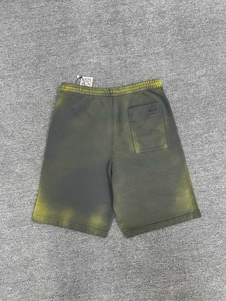 Loewe Loewe Green Tie-Dye Casual Cargo Shorts Size US 26 / EU 42 - 2 Thumbnail