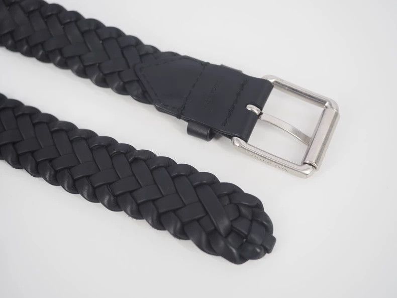 Bottega Veneta Bottega Veneta Intreccio Woven Leather Belt Size ONE SIZE - 3 Thumbnail