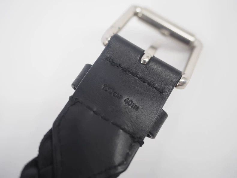 Bottega Veneta Bottega Veneta Intreccio Woven Leather Belt Size ONE SIZE - 4 Thumbnail