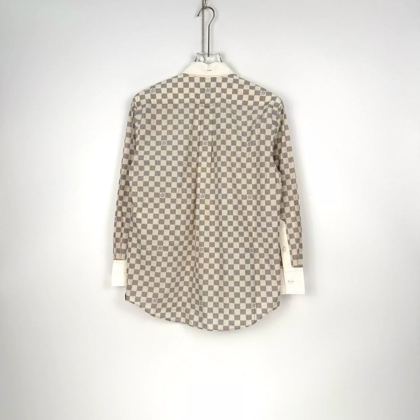 Louis Vuitton Louis Vuitton Damier Logo Check Shirt Size US XS / EU 42 / 0 - 4 Thumbnail