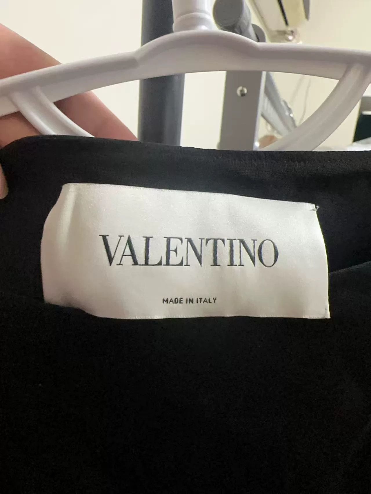 Valentino Valentino Women's Black Crew Neck T-shirt Size US M / EU 48-50 / 2 - 3 Thumbnail