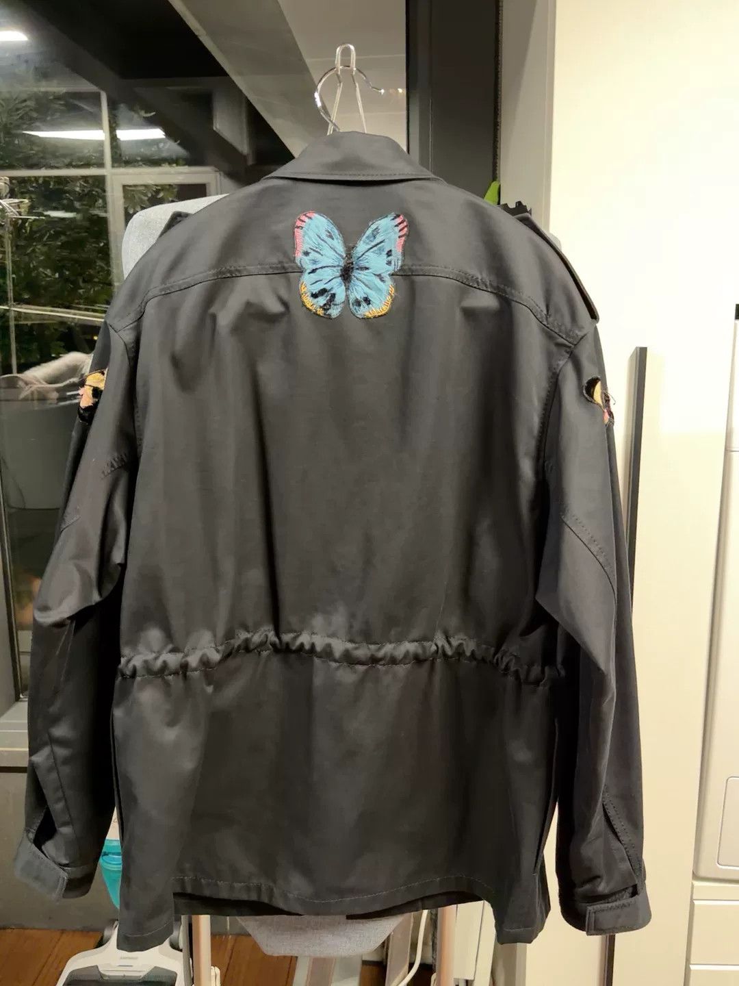 Valentino Valentino Butterfly Embroidered Jacket Size US XL / EU 56 / 4 - 4 Thumbnail