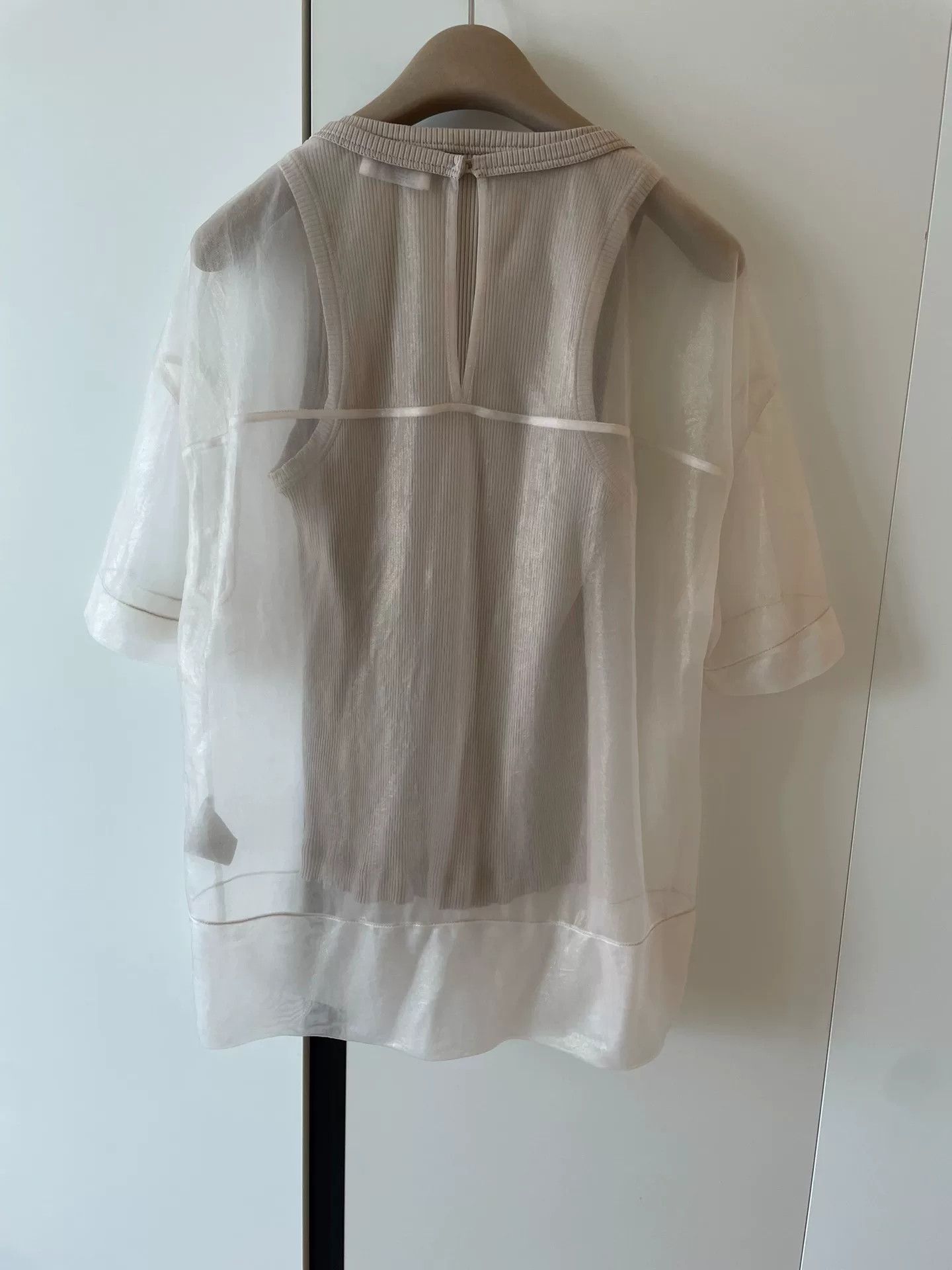 Brunello Cucinelli Brunello Cucinelli Layered Short-Sleeve T-shirt Size US M / EU 48-50 / 2 - 3 Thumbnail