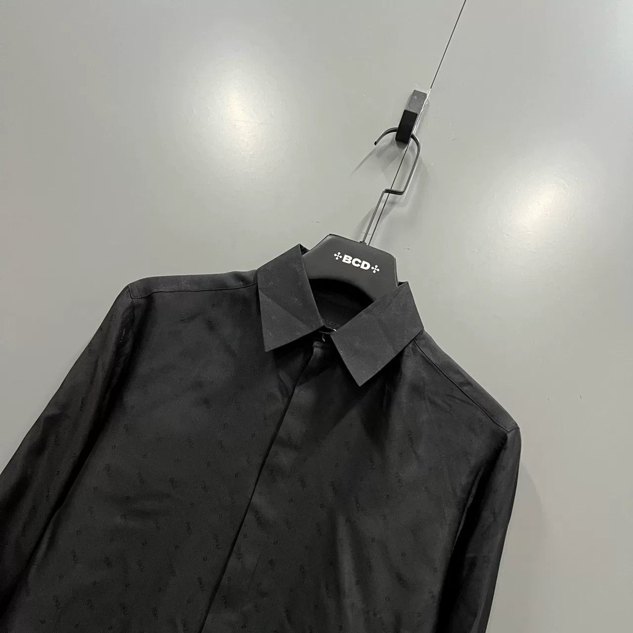 Fendi FENDI Black Logo Long Sleeve Shirt Size US XS / EU 42 / 0 - 2 Thumbnail