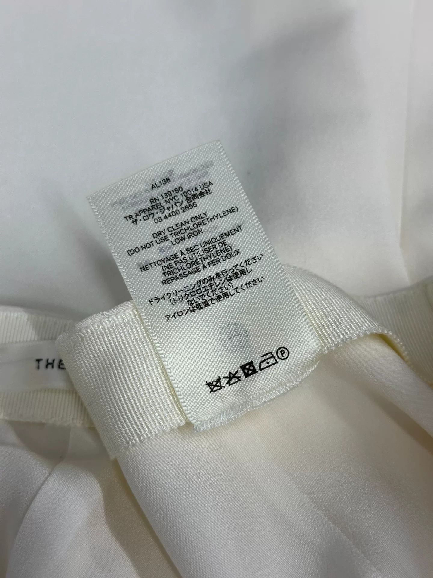 The Row The Row White Wide-Leg Casual Pants Size US 26 / EU 42 - 5 Thumbnail