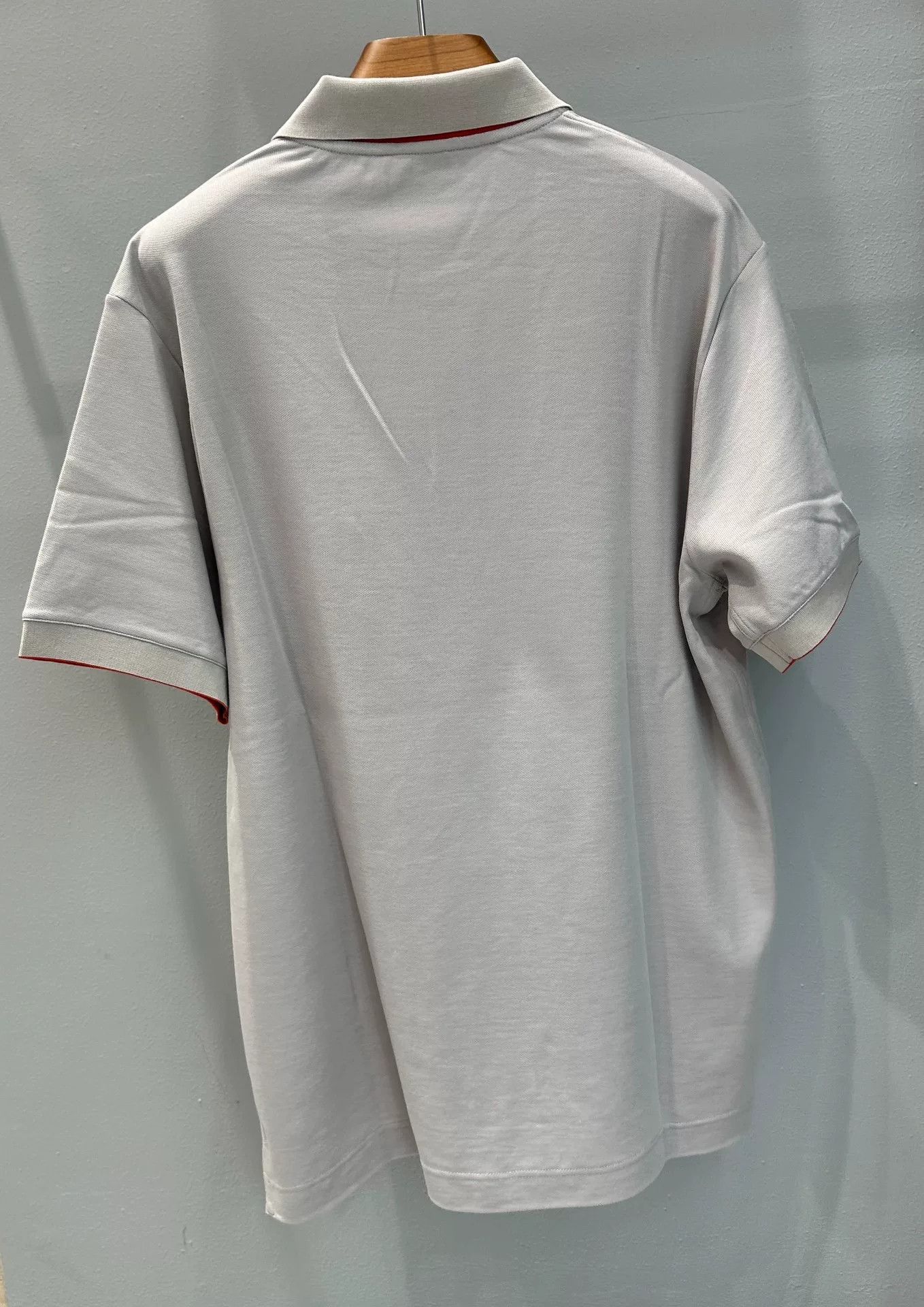 Hermes Hermes Men's Equestrian Short Sleeve Polo Size US XL / EU 56 / 4 - 2 Thumbnail