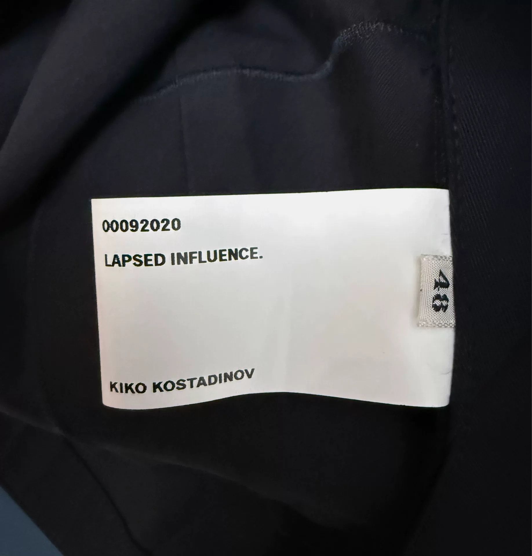 Kiko Kostadinov KIKO KOSTADINOV TRIPLE DART ZIP JACKET Size US L / EU 52-54 / 3 - 4 Thumbnail