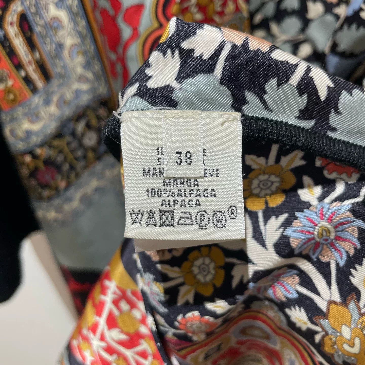 Hermes Hermes Floral Patchwork Long Sleeve Dress Size US 38 / EU 54 - 4 Thumbnail