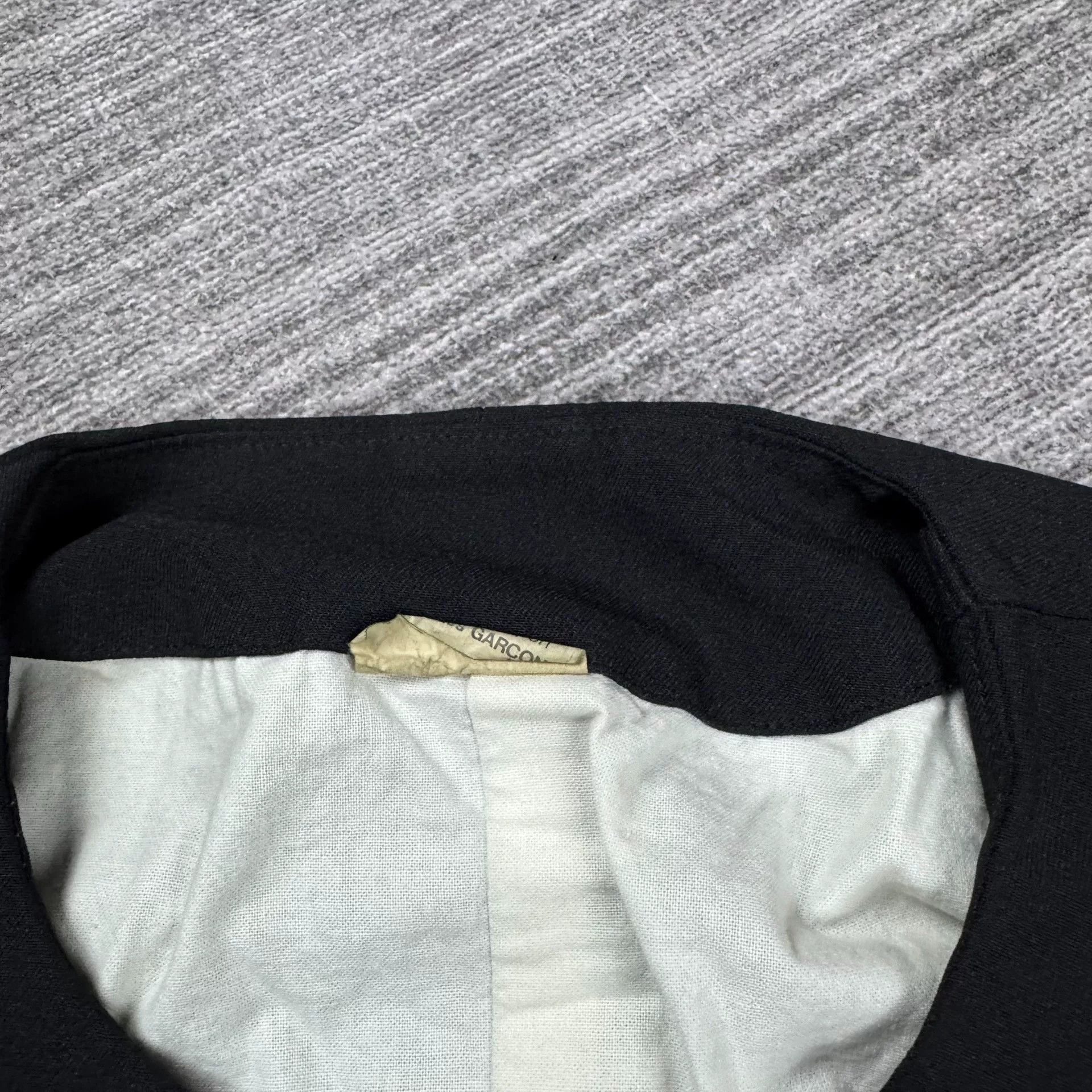 Comme des Garcons CDG Homme Plus Collarless Short Jacket Size US M / EU 48-50 / 2 - 6 Thumbnail