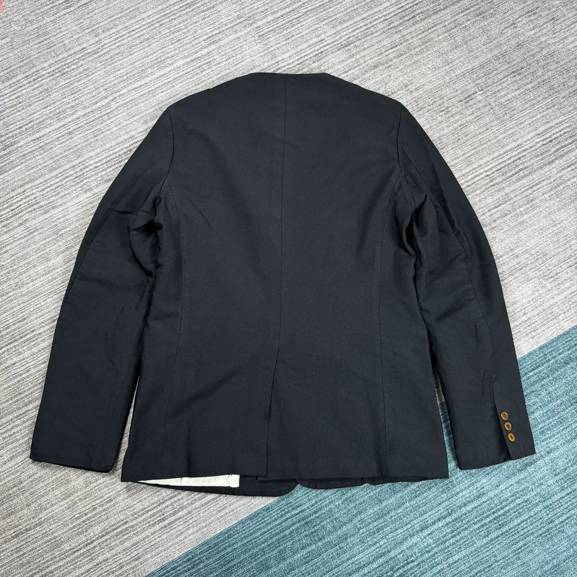Comme des Garcons CDG Homme Plus Collarless Short Jacket Size US M / EU 48-50 / 2 - 2 Thumbnail