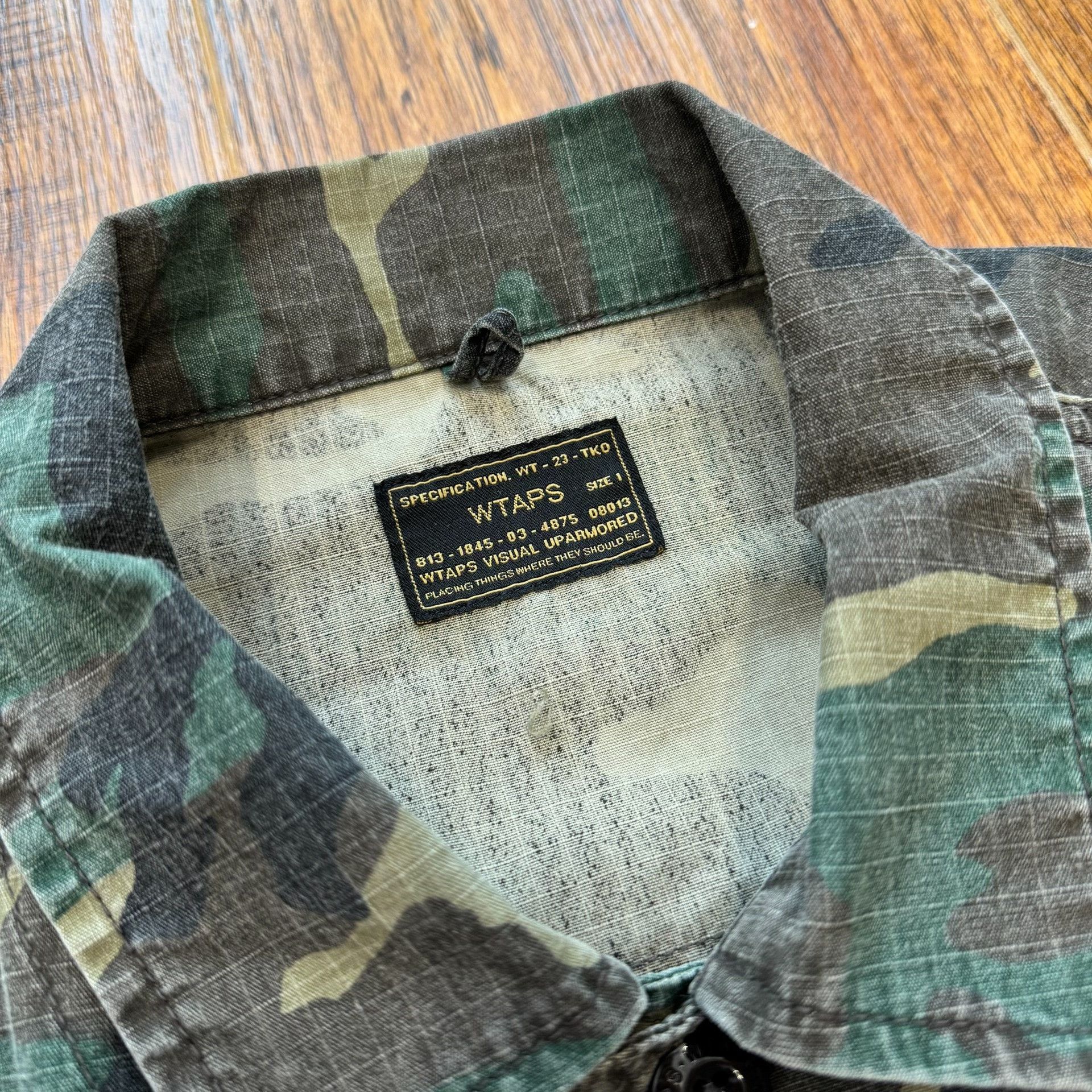 Wtaps WTAPS x BAPE Camo Cargo Shirt S Size US S / EU 44-46 / 1 - 3 Thumbnail