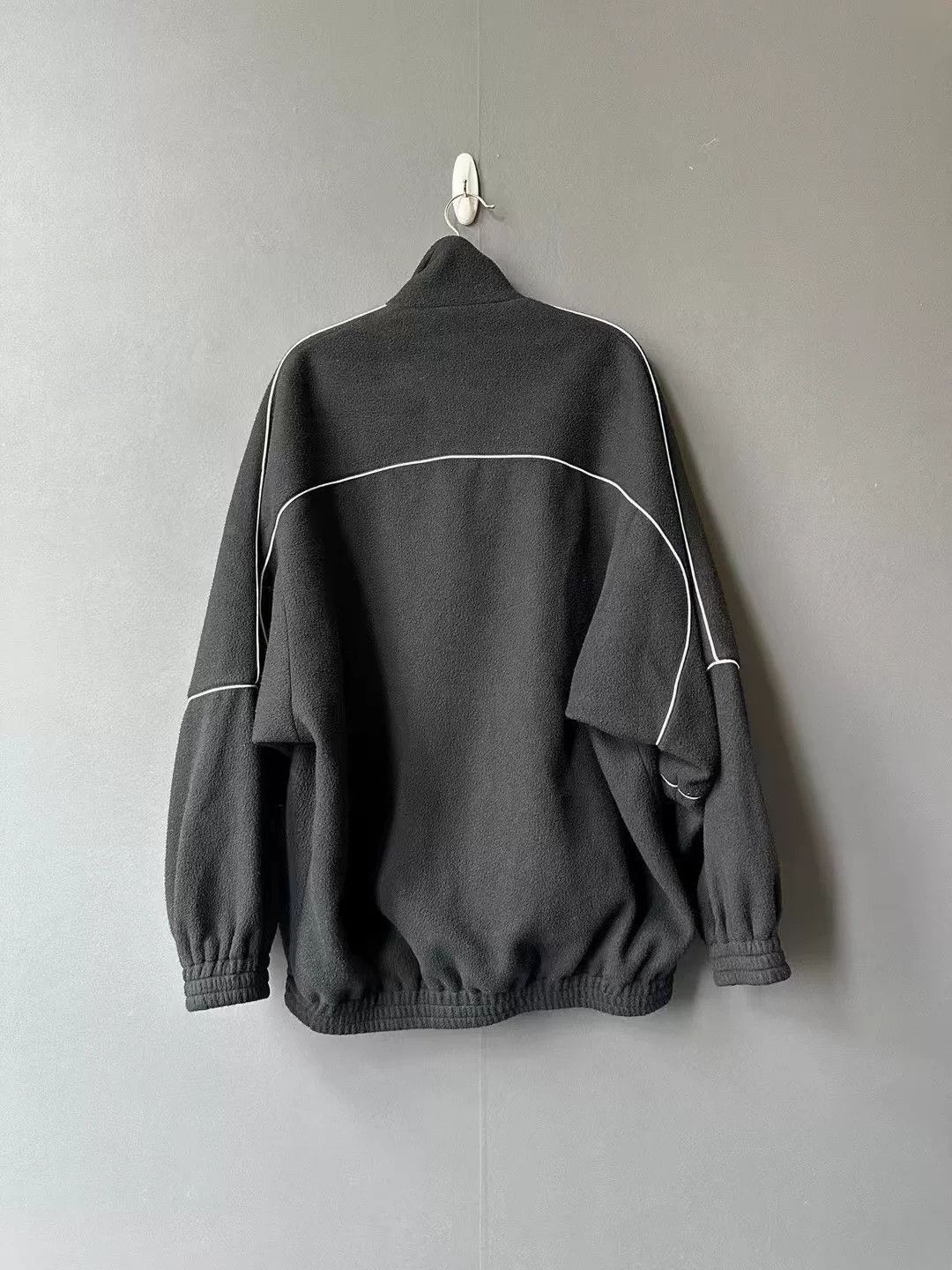 Balenciaga Balenciaga Double Hook Fleece Jacket Size S / US 4 / IT 40 - 2 Thumbnail