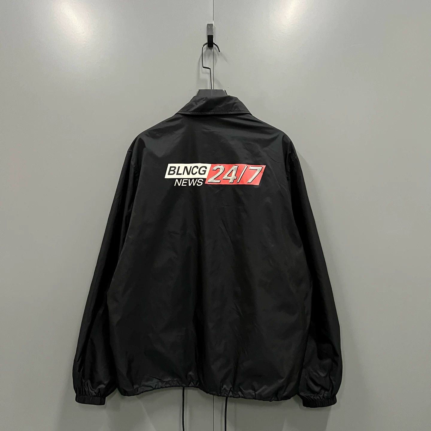 Balenciaga Balenciaga Printed Logo Jacket Size US M / EU 48-50 / 2 - 2 Thumbnail