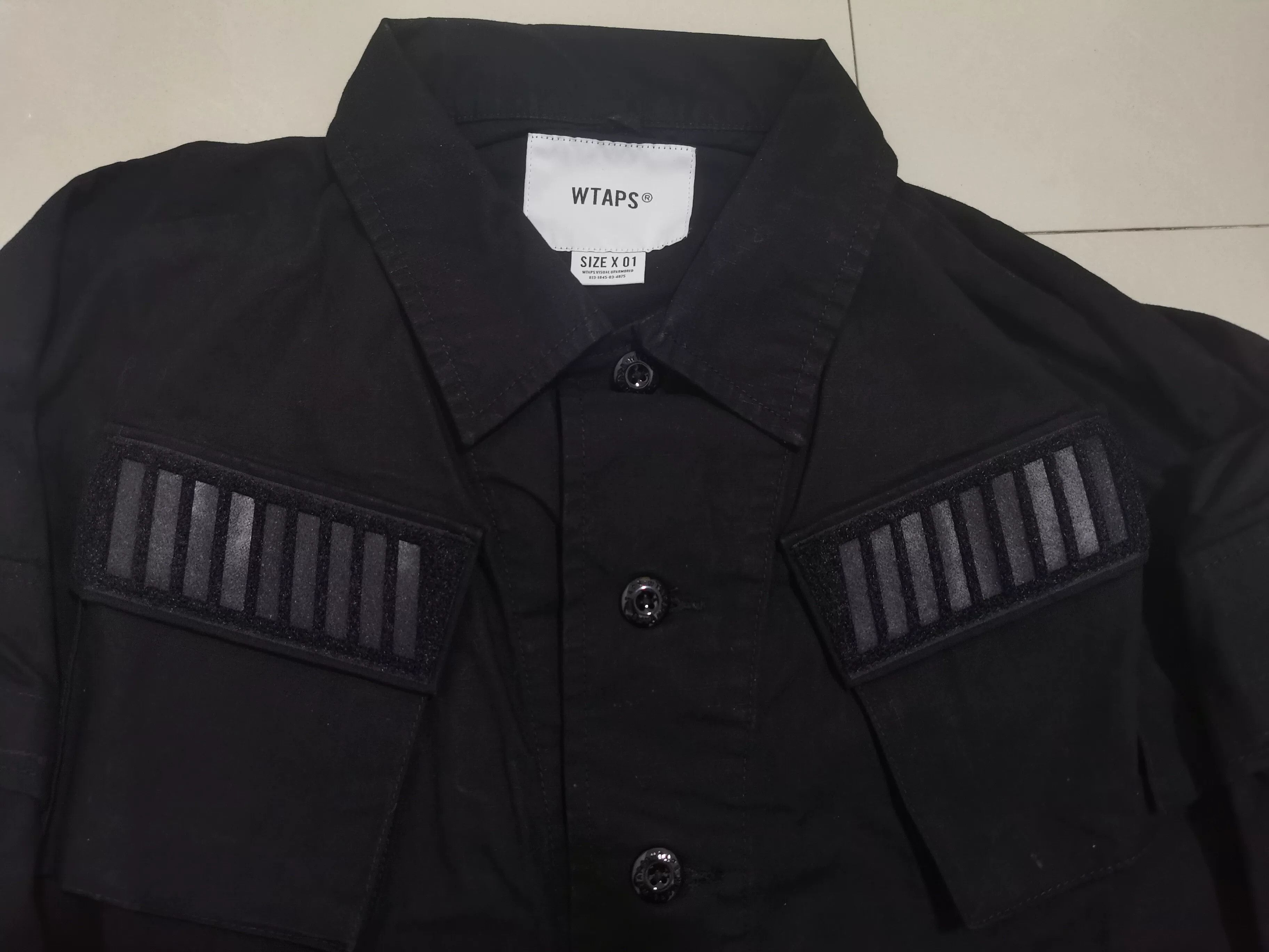 Wtaps WTAPS 19AW Ten Pocket Black Jacket S Size US S / EU 44-46 / 1 - 3 Thumbnail