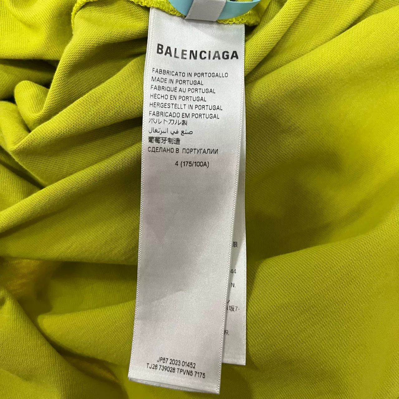 Balenciaga Balenciaga Flame Letter Short Sleeve Size US S / EU 44-46 / 1 - 4 Thumbnail