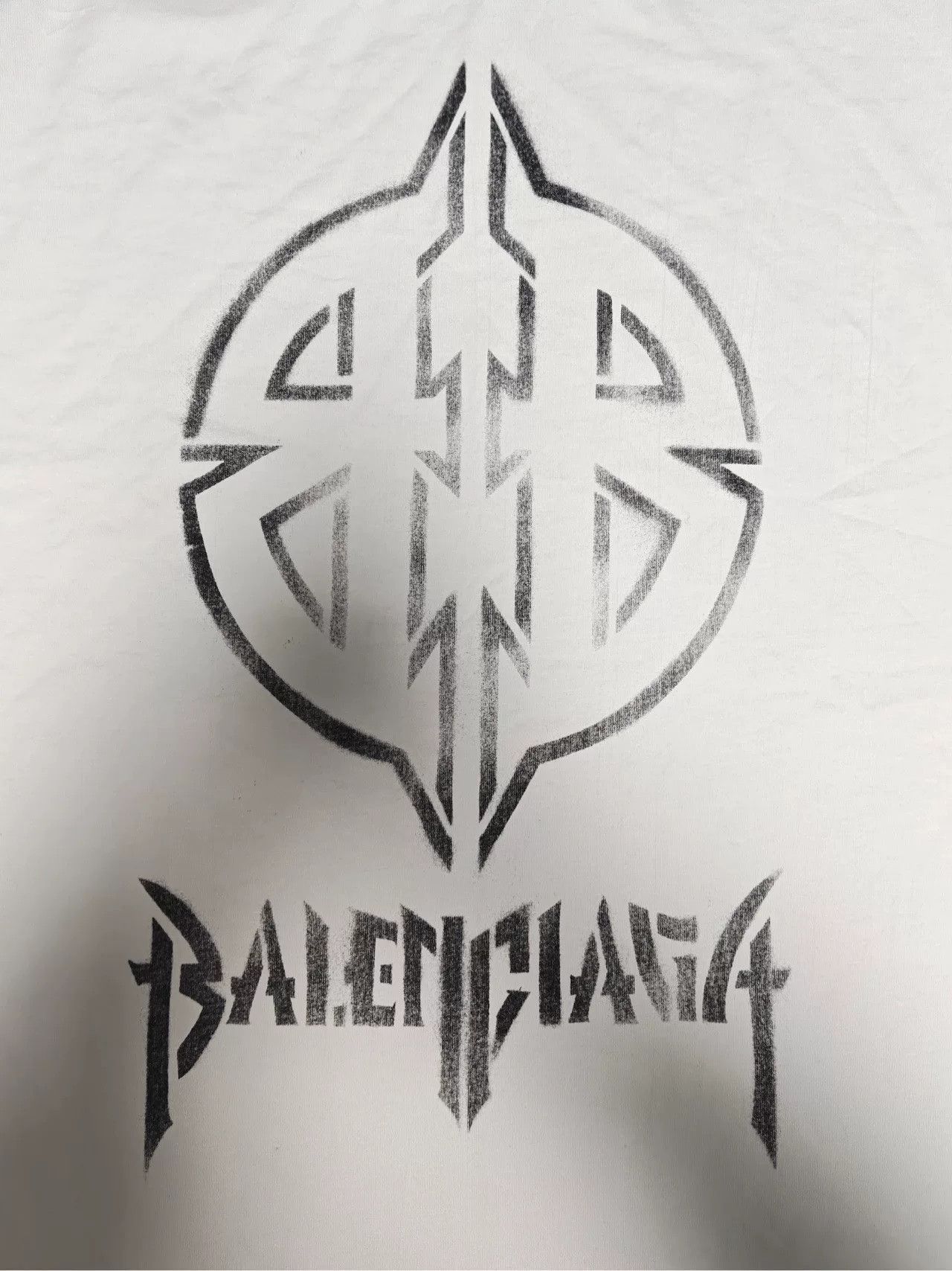 Balenciaga Balenciaga 23FW Bitcoin Distressed Tee Size US S / EU 44-46 / 1 - 3 Thumbnail