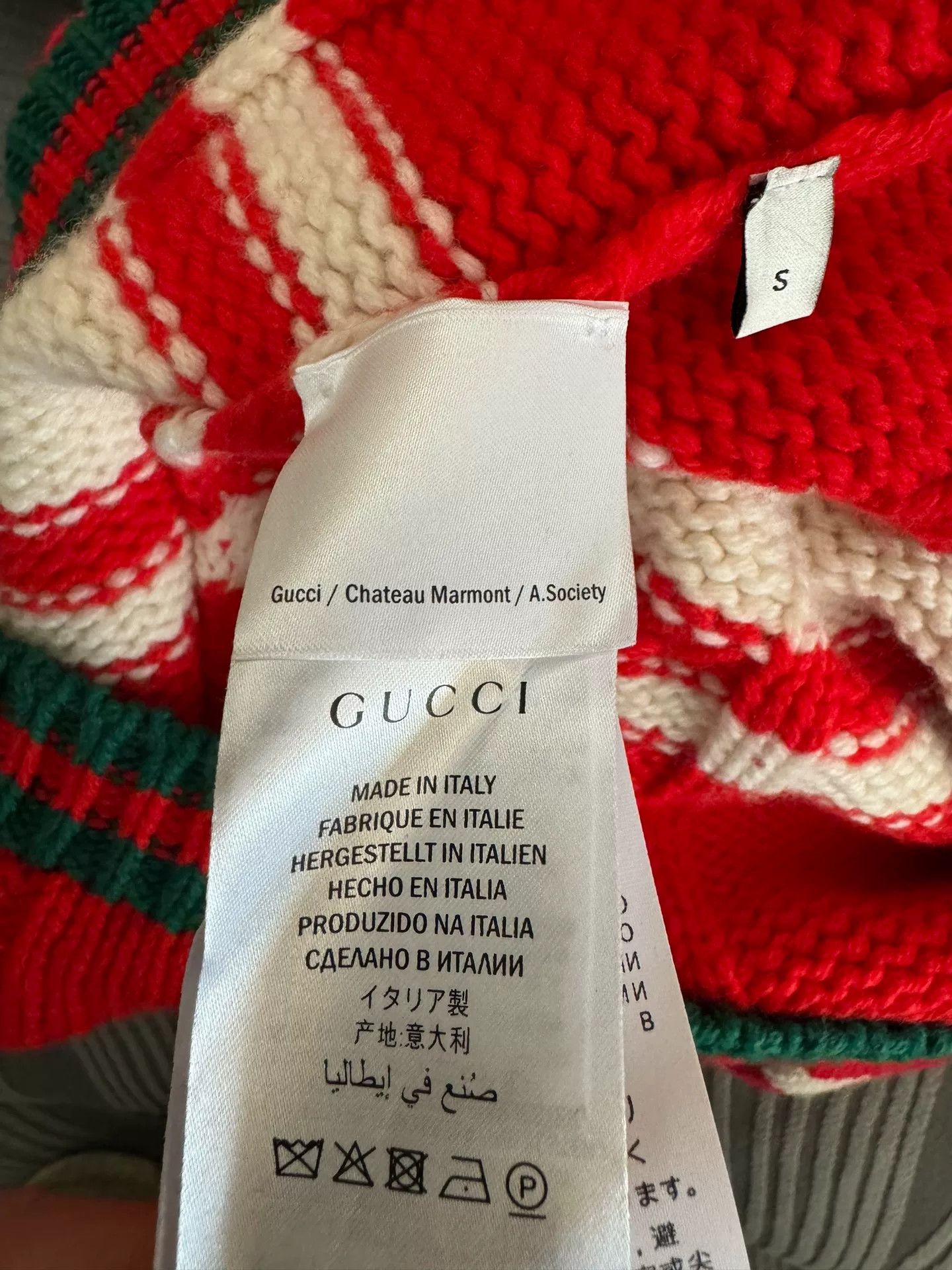 Gucci Gucci Christmas Limited Wool Cardigan Size US S / EU 44-46 / 1 - 5 Thumbnail
