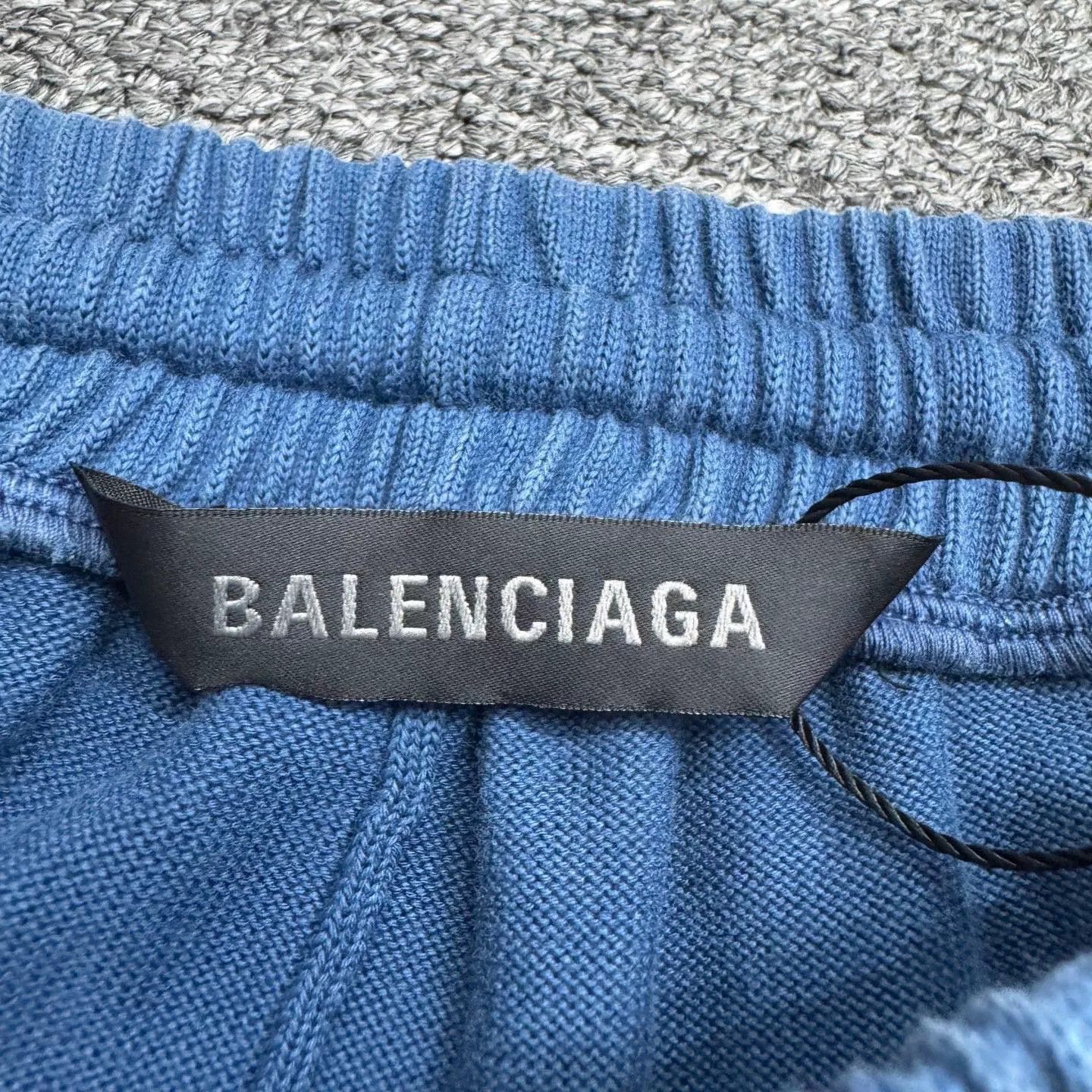 Balenciaga Balenciaga Flame Double Ring Embroidered Shorts Size US 26 / EU 42 - 3 Thumbnail