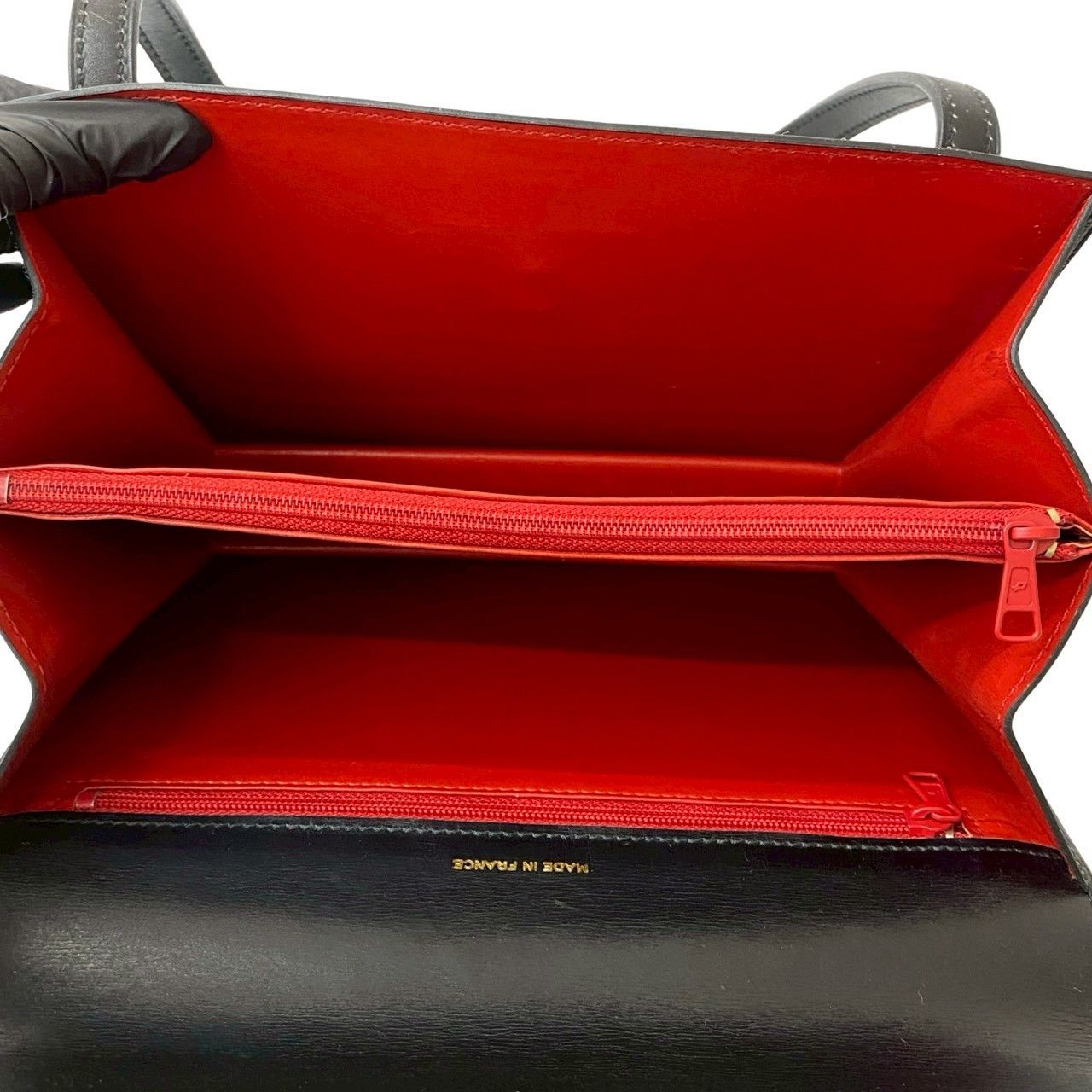 Celine Celine Celine Vintage Calf Leather Handbag Leather Handbag DUTY FREE for USA Size ONE SIZE - 10 Thumbnail