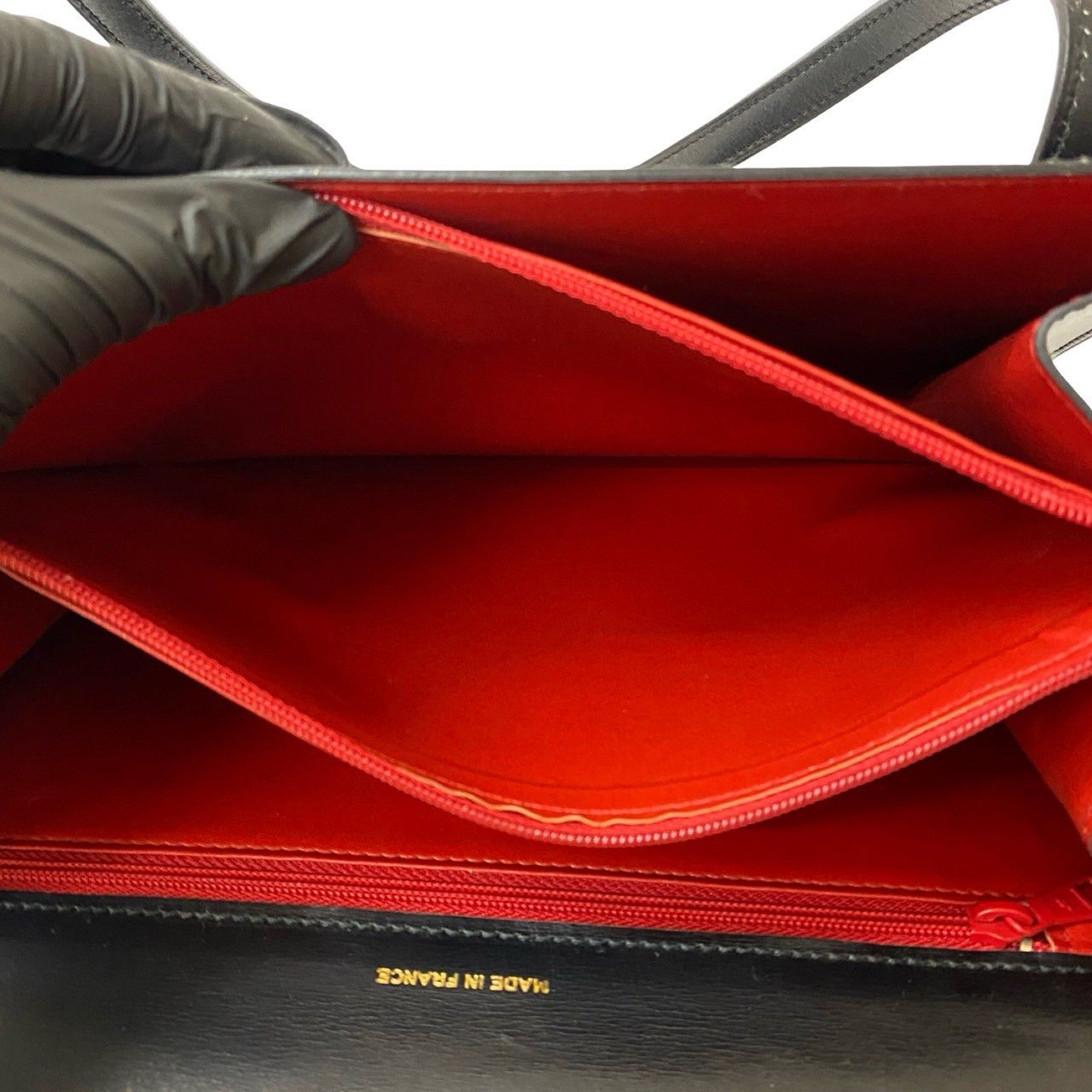 Celine Celine Celine Vintage Calf Leather Handbag Leather Handbag DUTY FREE for USA Size ONE SIZE - 11 Thumbnail