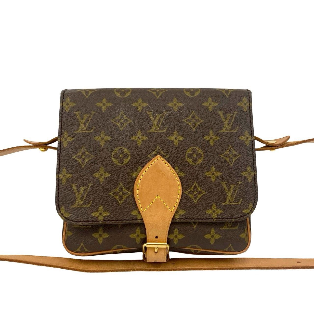 Louis Vuitton Louis Vuitton Louis Vuitton Cartouchiere Monogram Shoulder Bag Canvas Shoulder Bag DUTY FREE for USA Size ONE SIZE - 2 Thumbnail