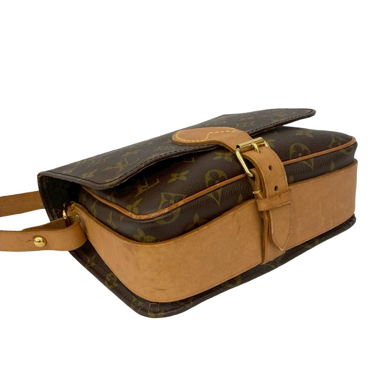 Louis Vuitton Louis Vuitton Louis Vuitton Cartouchiere Monogram Shoulder Bag Canvas Shoulder Bag DUTY FREE for USA Size ONE SIZE - 8 Thumbnail