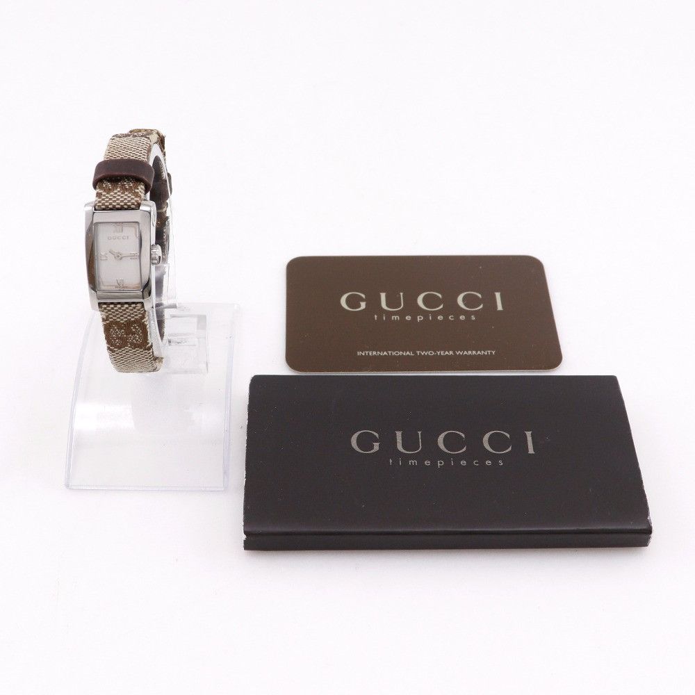 Gucci Gucci Gucci 8600L Stainless Steel Watch Metal Quartz 8600L DUTY FREE for USA Size ONE SIZE - 15 Thumbnail
