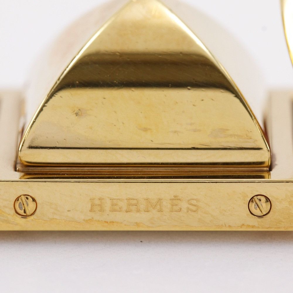 Hermes Hermes Hermès Medor Metal Watch Metal Quartz Stamp Y (1995) DUTY FREE for USA Size ONE SIZE - 15 Thumbnail