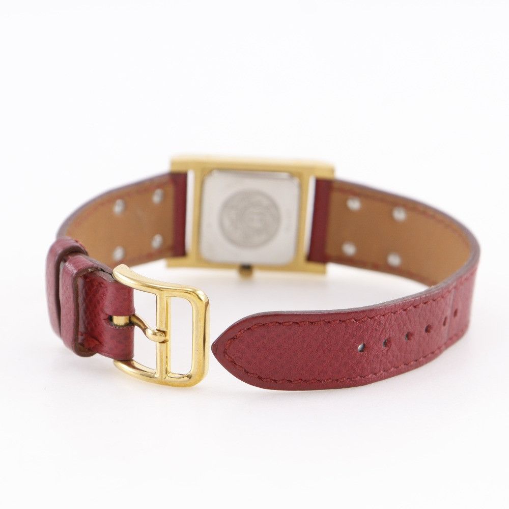 Hermes Hermes Hermès Medor Metal Watch Metal Quartz Stamp Y (1995) DUTY FREE for USA Size ONE SIZE - 7 Thumbnail