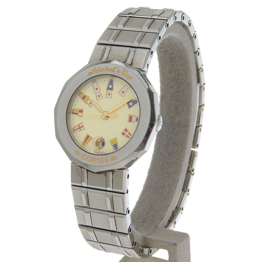 Corum Corum Corum Admiral's Cup Stainless Steel Watch Metal Quartz 39.610.20 V050 DUTY FREE for USA Size ONE SIZE - 2 Thumbnail