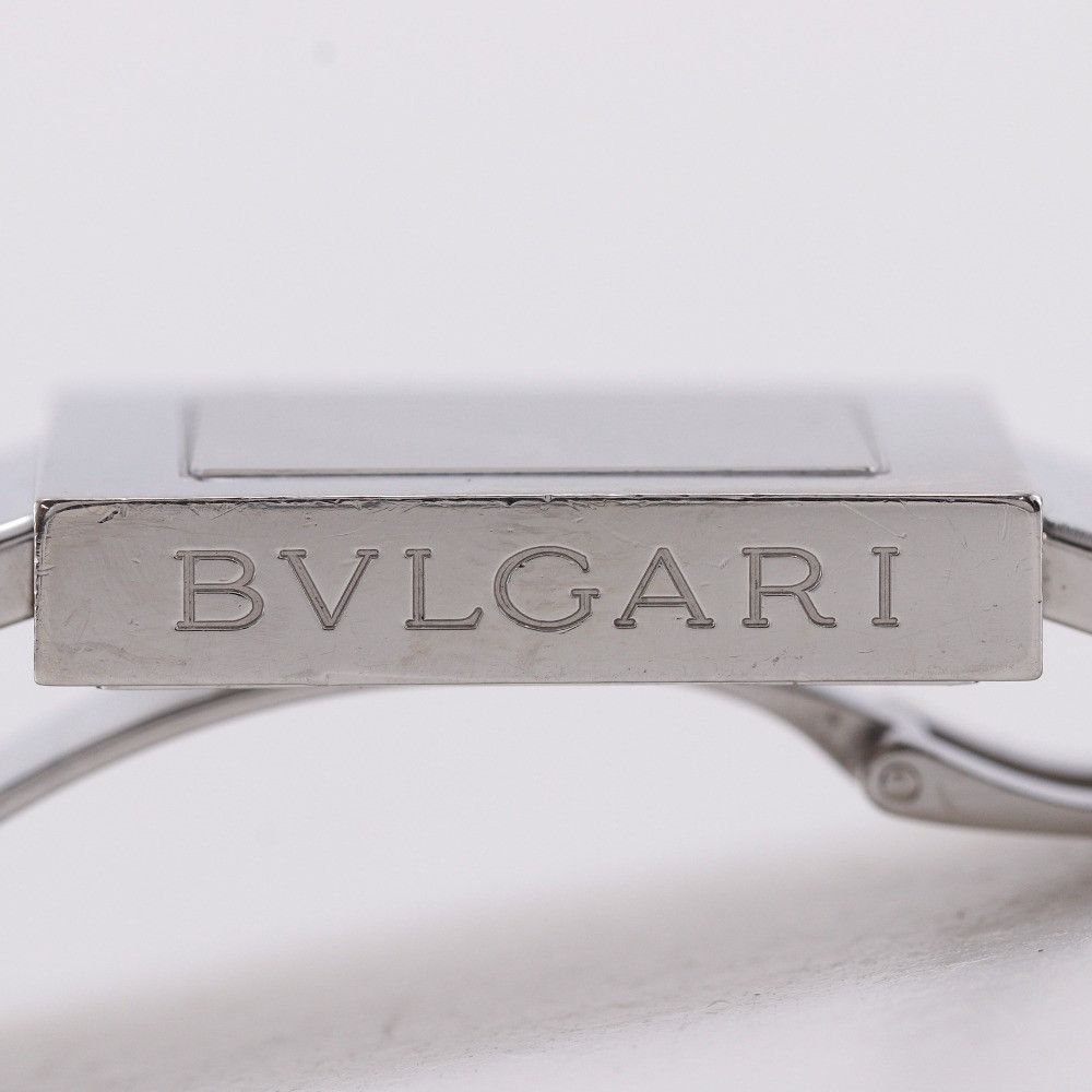 Bvlgari Bvlgari BVLGARI Quadrato Stainless Steel Watch Metal Quartz SQ27SSD DUTY FREE for USA Size ONE SIZE - 9 Thumbnail