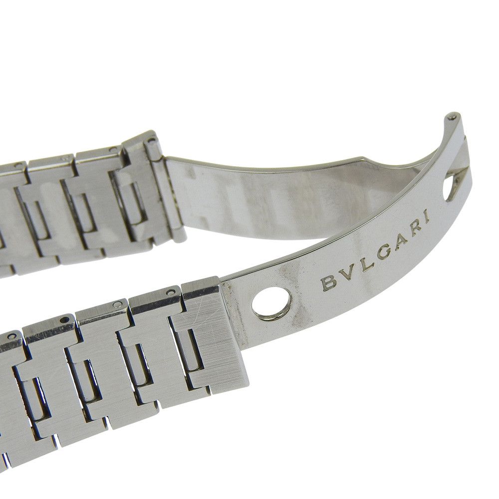 Bvlgari Bvlgari BVLGARI Quadrato Stainless Steel Watch Metal Quartz SQ27SSD DUTY FREE for USA Size ONE SIZE - 10 Thumbnail