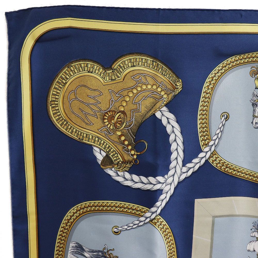 Hermes Hermes Hermès Carré90 GRAND APPARAT Silk Scarf Others Scarf DUTY FREE for USA Size ONE SIZE - 2 Thumbnail