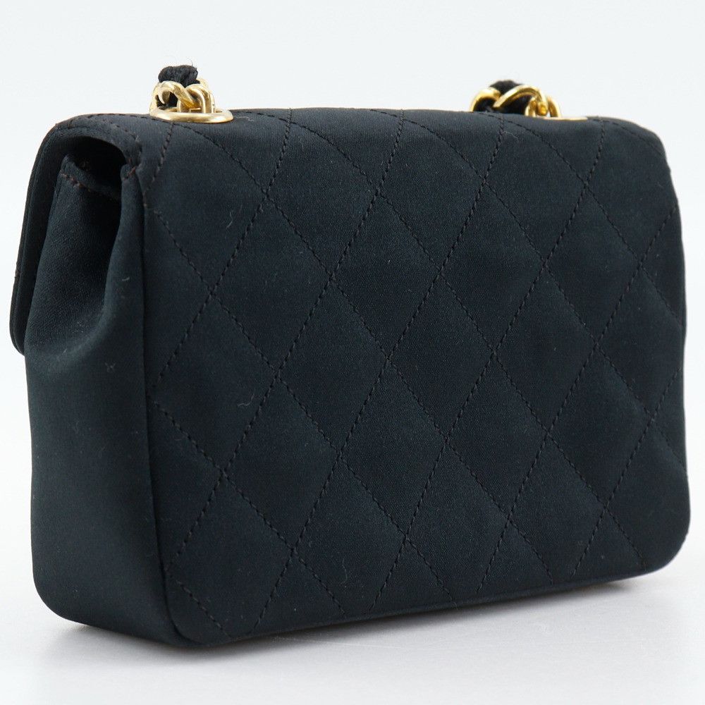 Chanel Chanel Chanel Mini Chain Shoulder Bag Satin Shoulder Bag Others Shoulder Bag DUTY FREE for USA Size ONE SIZE - 3 Thumbnail
