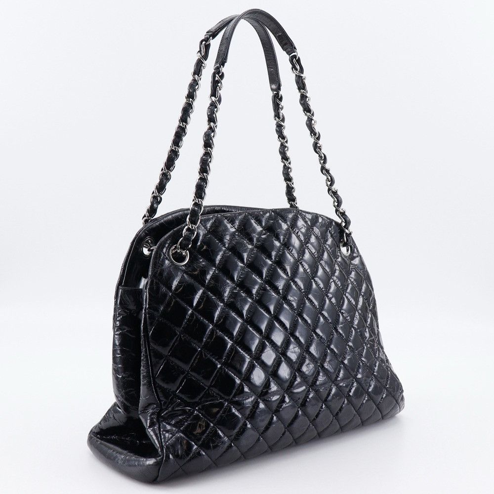 Chanel Chanel Chanel Mademoiselle Bowling Bag Patent Leather 2way Tote Bag Enamel Tote Bag A50558 DUTY FREE for USA Size ONE SIZE - 3 Thumbnail