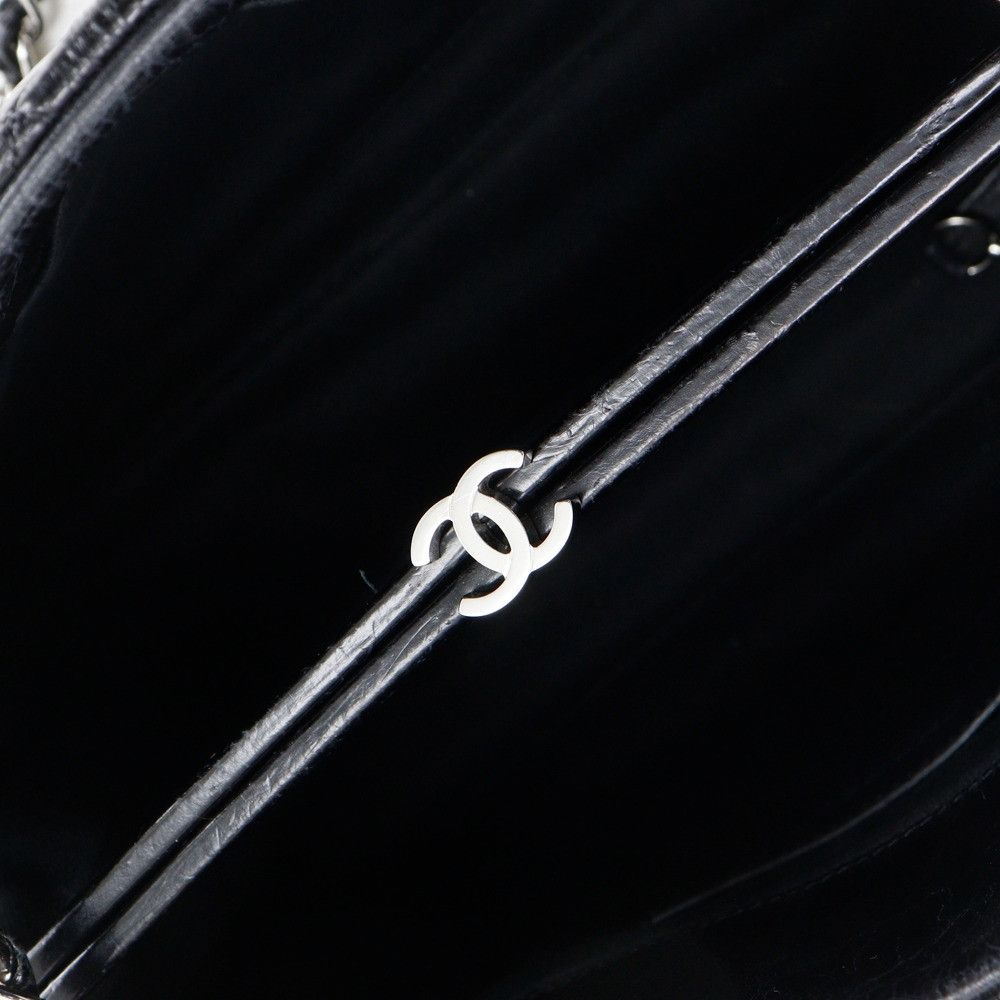 Chanel Chanel Chanel Mademoiselle Bowling Bag Patent Leather 2way Tote Bag Enamel Tote Bag A50558 DUTY FREE for USA Size ONE SIZE - 6 Thumbnail