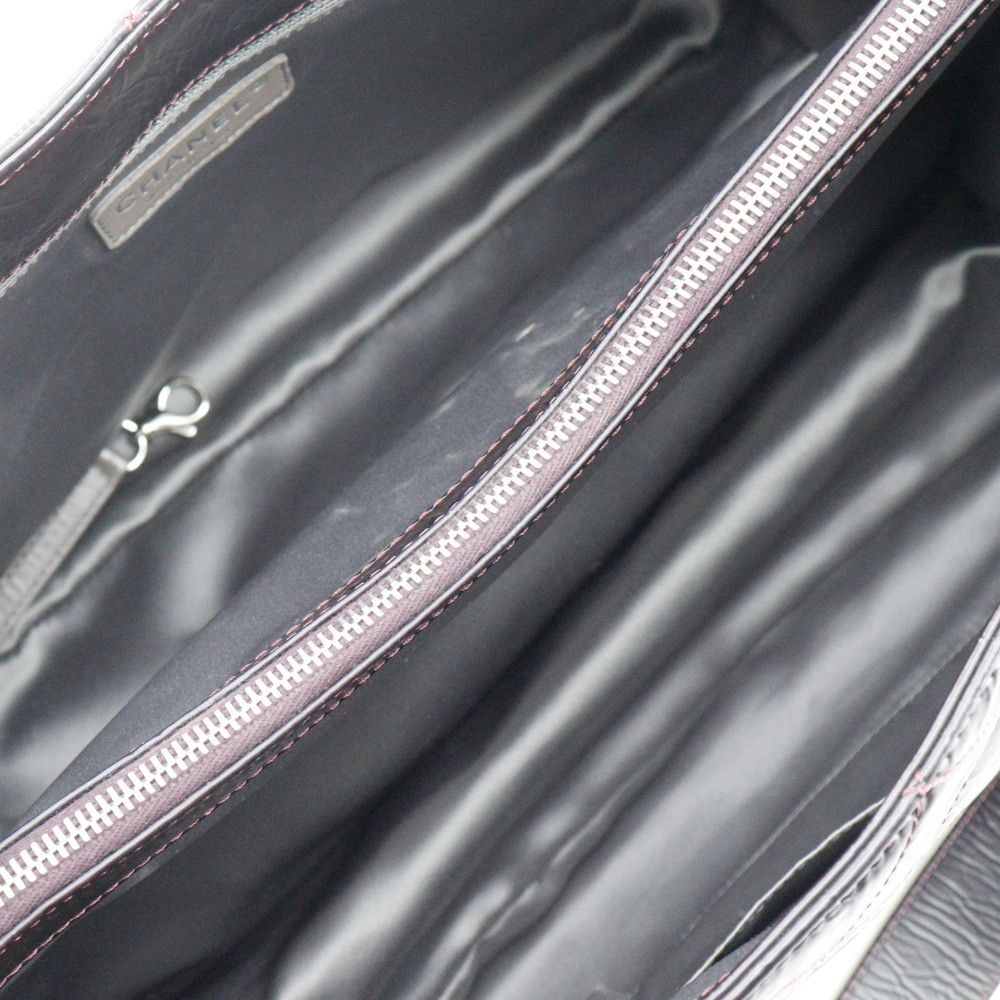 Chanel Chanel Chanel Grand Shopping Tote Patent Leather Chain Tote Enamel Tote Bag A66865 DUTY FREE for USA Size ONE SIZE - 6 Thumbnail
