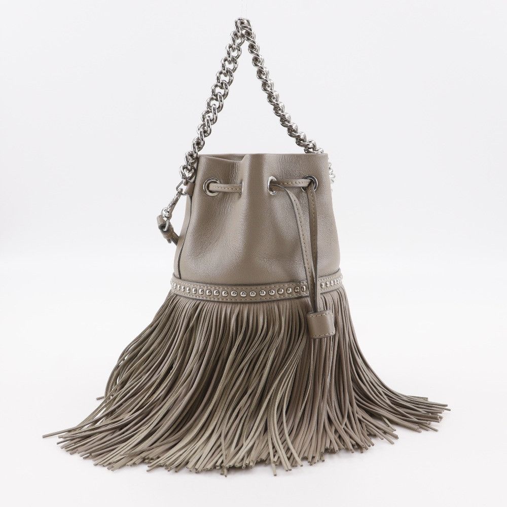 Other Other J&M Davidson Fringe Carnival Studs Leather 2way Bag Leather Handbag LMNC 1XX SCNP 951S DUTY FREE for USA Size ONE SIZE - 3 Thumbnail