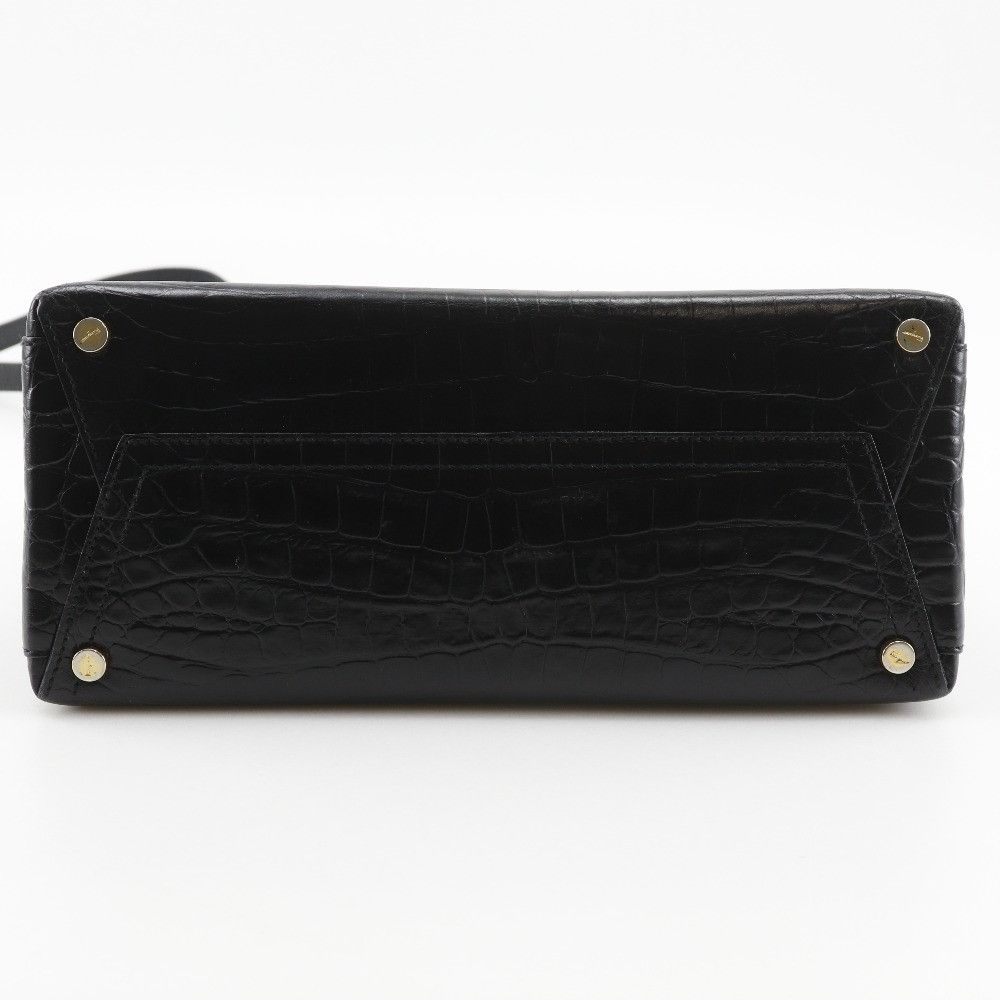 Salvatore Ferragamo Salvatore Ferragamo Salvatore Ferragamo Vara Embossed Leather 2way Bag Leather Handbag AQ-21 8252 DUTY FREE for USA Size ONE SIZE - 17 Thumbnail