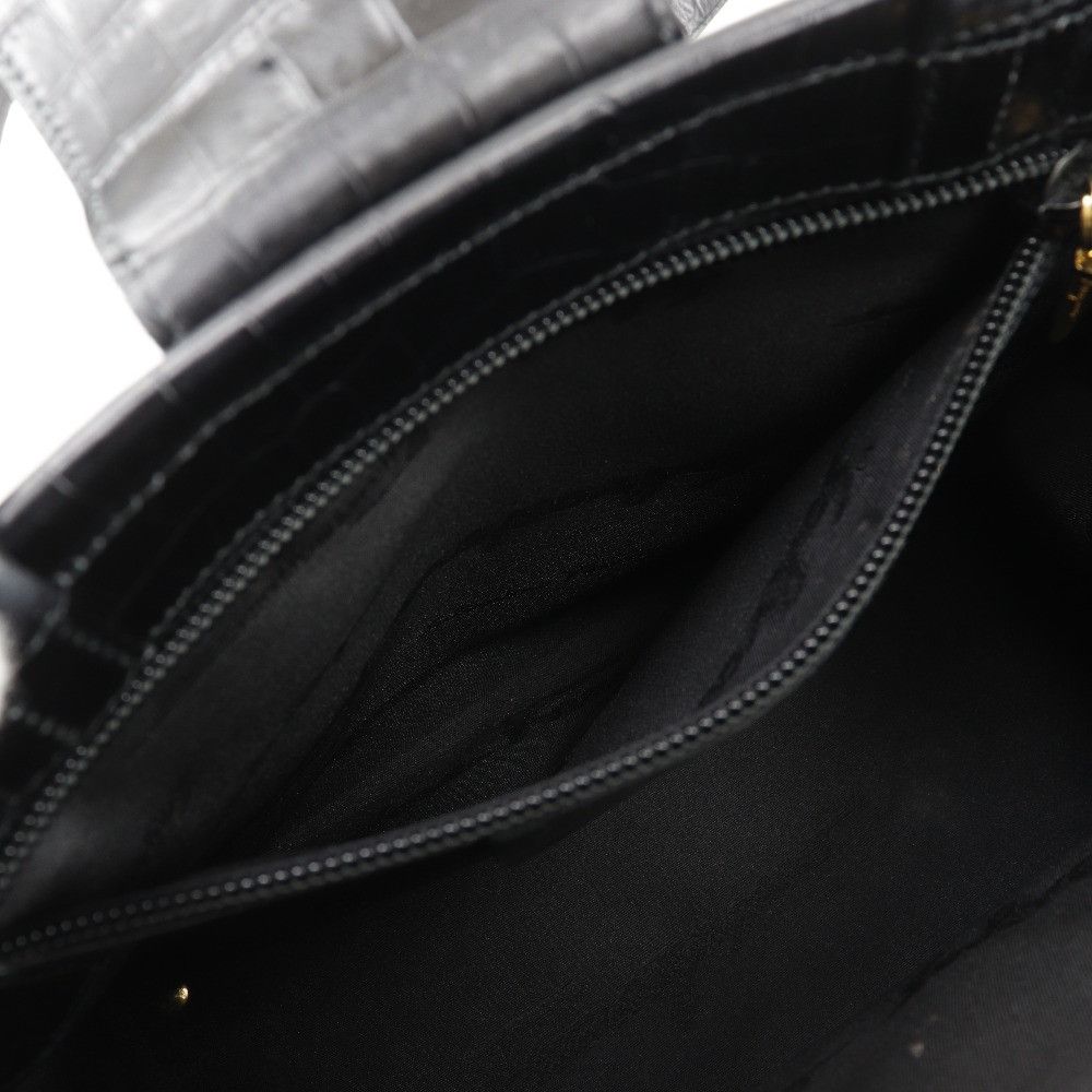 Salvatore Ferragamo Salvatore Ferragamo Salvatore Ferragamo Vara Embossed Leather 2way Bag Leather Handbag AQ-21 8252 DUTY FREE for USA Size ONE SIZE - 7 Thumbnail