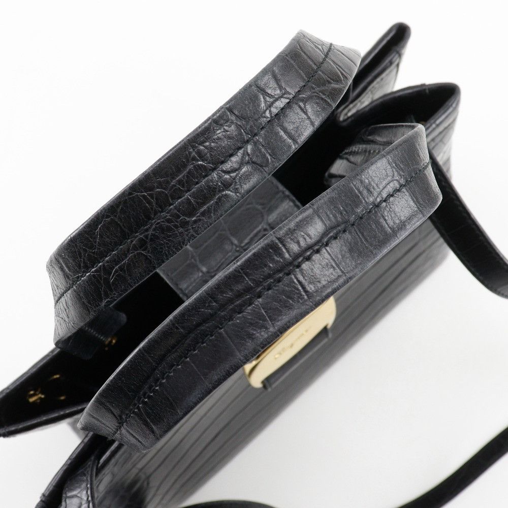 Salvatore Ferragamo Salvatore Ferragamo Salvatore Ferragamo Vara Embossed Leather 2way Bag Leather Handbag AQ-21 8252 DUTY FREE for USA Size ONE SIZE - 5 Thumbnail