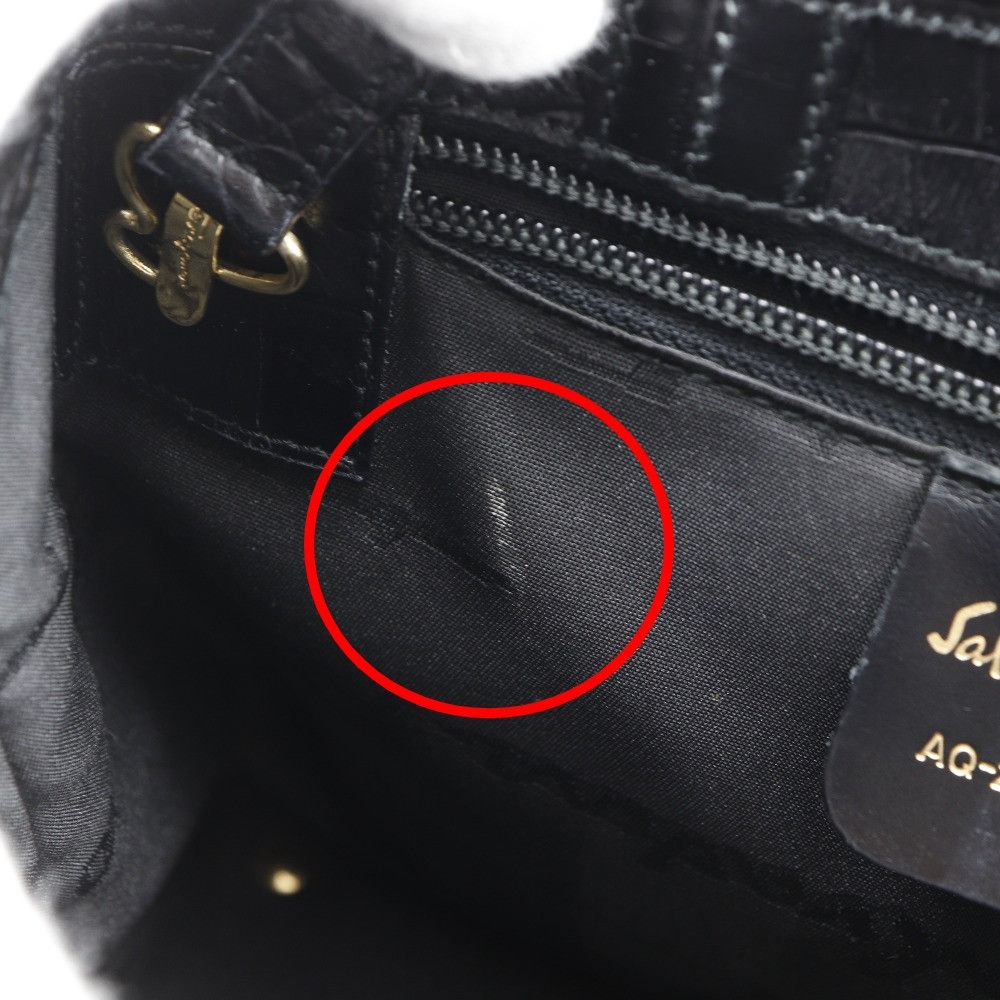 Salvatore Ferragamo Salvatore Ferragamo Salvatore Ferragamo Vara Embossed Leather 2way Bag Leather Handbag AQ-21 8252 DUTY FREE for USA Size ONE SIZE - 10 Thumbnail