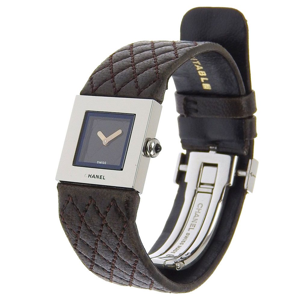 Chanel Chanel Chanel Matelasse Stainless Steel Watch Metal Quartz H0116 DUTY FREE for USA Size ONE SIZE - 2 Thumbnail